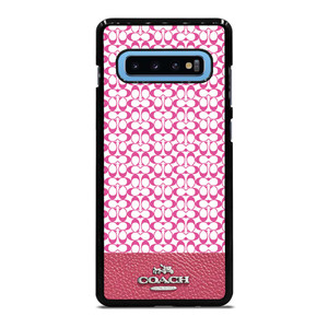 COACH NEW YORK PINK Samsung Galaxy S10 Plus Case Cover COACH NEW YORK PINK Samsung Galaxy S10 Plus Case Cover