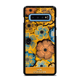COACH NEW YORK ROSE TEA Samsung Galaxy S10 Plus Case Cover COACH NEW YORK ROSE TEA Samsung Galaxy S10 Plus Case Cover
