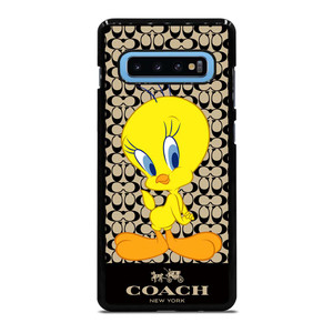 COACH NEW YORK TWEETY BIRD Samsung Galaxy S10 Plus Case Cover COACH NEW YORK TWEETY BIRD Samsung Galaxy S10 Plus Case Cover