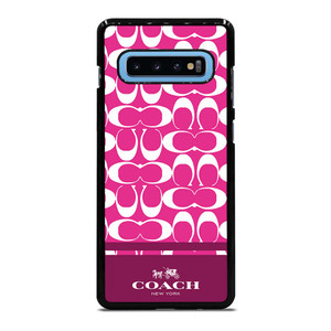 COACH PINK NEW YORK Samsung Galaxy S10 Plus Case Cover COACH PINK NEW YORK Samsung Galaxy S10 Plus Case Cover