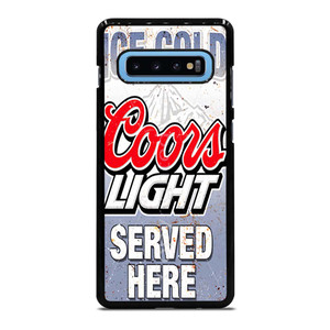 COORS LIGHT BEER ICE GOLD Samsung Galaxy S10 Plus Case Cover COORS LIGHT BEER ICE GOLD Samsung Galaxy S10 Plus Case Cover