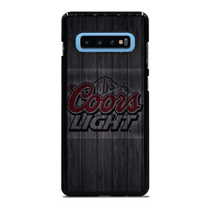 COORS LIGHT WOODEN LOGO Samsung Galaxy S10 Plus Case Cover COORS LIGHT WOODEN LOGO Samsung Galaxy S10 Plus Case Cover