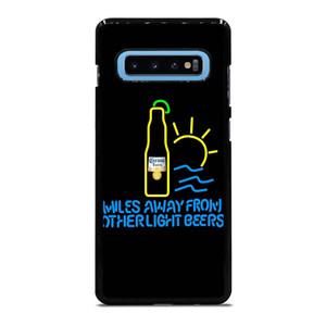 CORONA LIGHT BEER MILES AWAY Samsung Galaxy S10 Plus Case Cover CORONA LIGHT BEER MILES AWAY Samsung Galaxy S10 Plus Case Cover