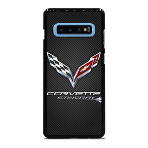 CORVETTE STINGRAY C7 CARBON LOGO Samsung Galaxy S10 Plus Case Cover CORVETTE STINGRAY C7 CARBON LOGO Samsung Galaxy S10 Plus Case Cover