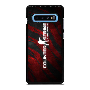 COUNTER STRIKE CSGO LOGO RED Samsung Galaxy S10 Plus Case Cover COUNTER STRIKE CSGO LOGO RED Samsung Galaxy S10 Plus Case Cover