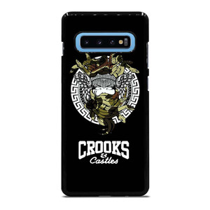 CROOKS AND CASTLES BANDANA SYMBOL Samsung Galaxy S10 Plus Case Cover
