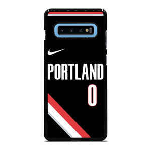 DAMIAN LILLARD PORTLAND TRAIL BLAZERS BLACK Samsung Galaxy S10 Plus Case Cover DAMIAN LILLARD PORTLAND TRAIL BLAZERS BLACK Samsung Galaxy S10 Plus Case Cover