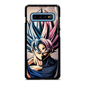 DRAGON BALL GOKU AND BLACK GOKU FACE Samsung Galaxy S10 Plus Case Cover