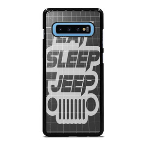 EAT SLEEP JEEP LOGO Samsung Galaxy S10 Plus Case Cover