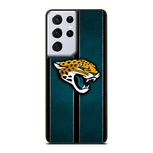JACKSONVILLE JAGUARS NFL METAL STRIPE Samsung Galaxy S21 Ultra Case Cover JACKSONVILLE JAGUARS NFL METAL STRIPE Samsung Galaxy S21 Ultra Case Cover