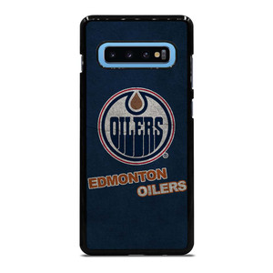 EDMONTON OILERS LOGO BLUE SUEDE Samsung Galaxy S10 Plus Case Cover EDMONTON OILERS LOGO BLUE SUEDE Samsung Galaxy S10 Plus Case Cover