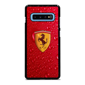 FERRARI DROP WATER RED Samsung Galaxy S10 Plus Case Cover