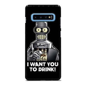 FUTURAMA BENDER QUOTE Samsung Galaxy S10 Plus Case Cover