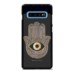 HAMSA EVIL EYE HAND OF FATIMA LOGO Samsung Galaxy S10 Plus Case Cover