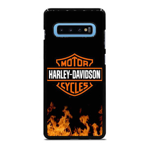 HARLEY DAVIDSON FIRE LOGO Samsung Galaxy S10 Plus Case Cover HARLEY DAVIDSON FIRE LOGO Samsung Galaxy S10 Plus Case Cover
