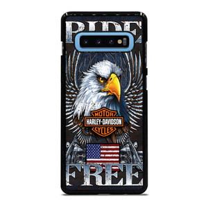 HARLEY DAVIDSON FREE RIDE EAGLE Samsung Galaxy S10 Plus Case Cover