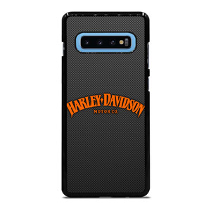 HARLEY DAVIDSON MOTOR CO CARBON Samsung Galaxy S10 Plus Case Cover HARLEY DAVIDSON MOTOR CO CARBON Samsung Galaxy S10 Plus Case Cover