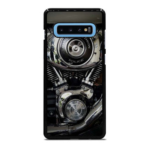 HARLEY DAVIDSON POLICE ENGINE Samsung Galaxy S10 Plus Case Cover HARLEY DAVIDSON POLICE ENGINE Samsung Galaxy S10 Plus Case Cover