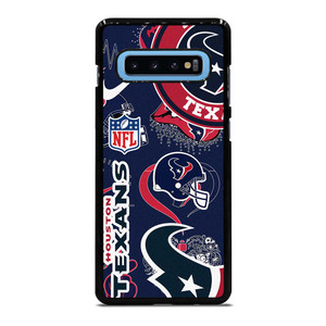 HOUSTON TEXANS NFL STICKER BOMB Samsung Galaxy S10 Plus Case Cover