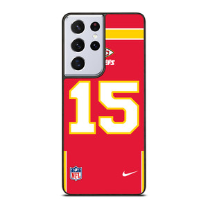 KANSAS CITY CHIEFS PATRICK MAHOMES 15 NFL NIKE Samsung Galaxy S21 Ultra Case Cover