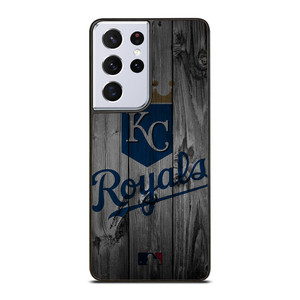 KANSAS CITY ROYALS BASEBALL MLB WOOD LOGO Samsung Galaxy S21 Ultra Case Cover