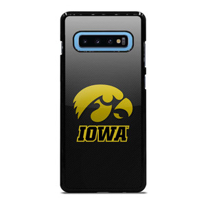 IOWA HAWKEYES CARBON Samsung Galaxy S10 Plus Case Cover IOWA HAWKEYES CARBON Samsung Galaxy S10 Plus Case Cover