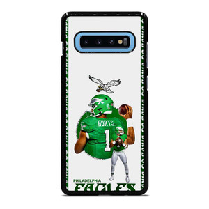 JALEN HURTS PHILADELPHIA STRIPE Samsung Galaxy S10 Plus Case Cover JALEN HURTS PHILADELPHIA STRIPE Samsung Galaxy S10 Plus Case Cover