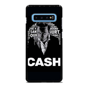 JOHNNY CASH MIDDLE CLIPART Samsung Galaxy S10 Plus Case Cover