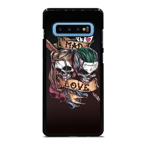 JOKER AND HARLEY QUINN SKULL Samsung Galaxy S10 Plus Case Cover