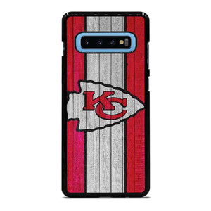 KANSAS CITY CHIEFS WOODEN LOGO Samsung Galaxy S10 Plus Case Cover