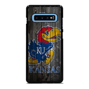 KANSAS JAYHAWKS WOODEN LOGO Samsung Galaxy S10 Plus Case Cover KANSAS JAYHAWKS WOODEN LOGO Samsung Galaxy S10 Plus Case Cover