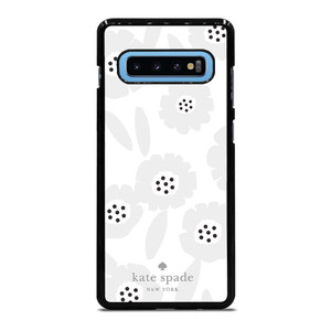 KATE SPADE GREY FLOWER Samsung Galaxy S10 Plus Case Cover