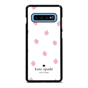 KATE SPADE NEW YORK PINK STRAWBERRY Samsung Galaxy S10 Plus Case Cover KATE SPADE NEW YORK PINK STRAWBERRY Samsung Galaxy S10 Plus Case Cover