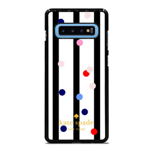 KATE SPADE STRIPE POLKADOTS Samsung Galaxy S10 Plus Case Cover