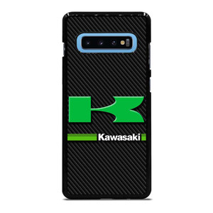 KAWASAKI LOGO CARBOON Samsung Galaxy S10 Plus Case Cover KAWASAKI LOGO CARBOON Samsung Galaxy S10 Plus Case Cover