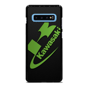 KAWASAKI MOTOR LOGO CARBON Samsung Galaxy S10 Plus Case Cover KAWASAKI MOTOR LOGO CARBON Samsung Galaxy S10 Plus Case Cover