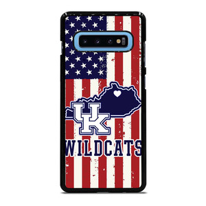 KENTUCKY WILDCATS AMERICAN FLAG Samsung Galaxy S10 Plus Case Cover