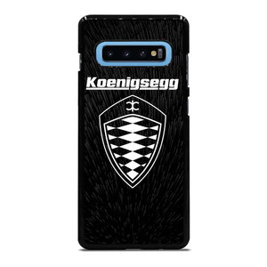 KOENIGSEGG LOGO BLACK PATTERN Samsung Galaxy S10 Plus Case Cover