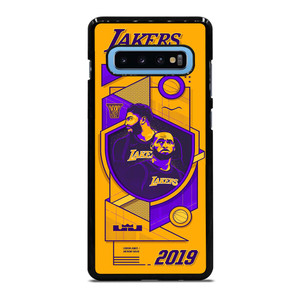 LA LAKERS LEBRON JAMES & ANTHONY DAVIS Samsung Galaxy S10 Plus Case Cover
