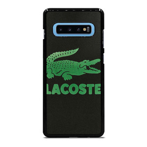 LACOSTE CROCODILE SUEDE Samsung Galaxy S10 Plus Case Cover LACOSTE CROCODILE SUEDE Samsung Galaxy S10 Plus Case Cover