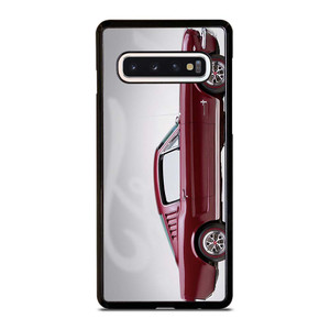 1965 FORD MUSTANG RED CAR Samsung Galaxy S10 Case Cover 1965 FORD MUSTANG RED CAR Samsung Galaxy S10 Case Cover