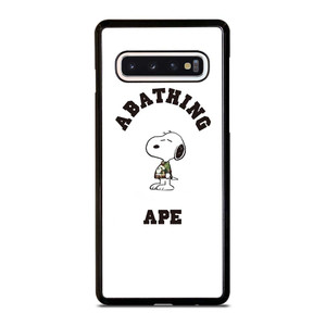 A BATHING APE BAPE SNOOPY Samsung Galaxy S10 Case Cover