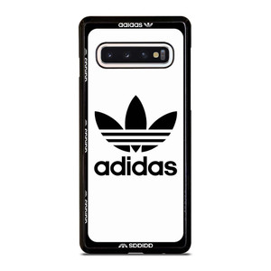 ADIDAS TREFOIL ROUND WHITE Samsung Galaxy S10 Case Cover ADIDAS TREFOIL ROUND WHITE Samsung Galaxy S10 Case Cover