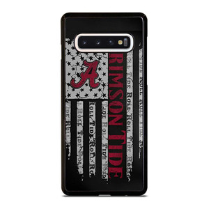 ALABAMA CRIMSON TIDE FLAG MLS Samsung Galaxy S10 Case Cover ALABAMA CRIMSON TIDE FLAG MLS Samsung Galaxy S10 Case Cover
