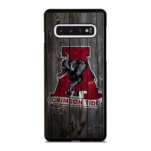 ALABAMA CRIMSON TIDE WOODEN ICON Samsung Galaxy S10 Case Cover ALABAMA CRIMSON TIDE WOODEN ICON Samsung Galaxy S10 Case Cover