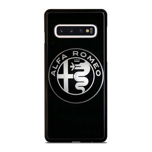 ALFA ROMEO METAL BLACK Samsung Galaxy S10 Case Cover