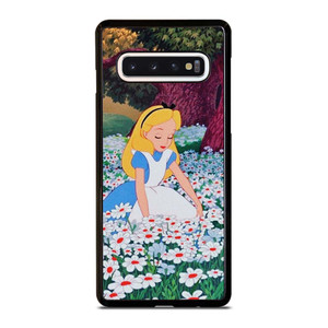ALICE IN WONDERLAND FLOWER Samsung Galaxy S10 Case Cover