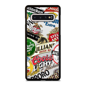 ALL BEER BRAND LOGO Samsung Galaxy S10 Case Cover ALL BEER BRAND LOGO Samsung Galaxy S10 Case Cover