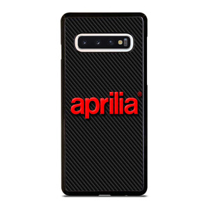 APRILIA MOTOR CARBON LOGO Samsung Galaxy S10 Case Cover
