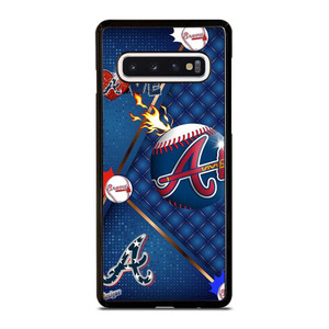 ATLANTA BRAVES LOVE BASEBALL Samsung Galaxy S10 Case Cover